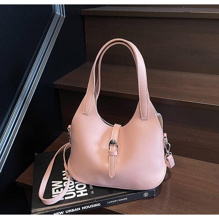 Niche Design Crossbody Bucket Bag Simple Casual Handbag Women's Spring New Bucket Bag
