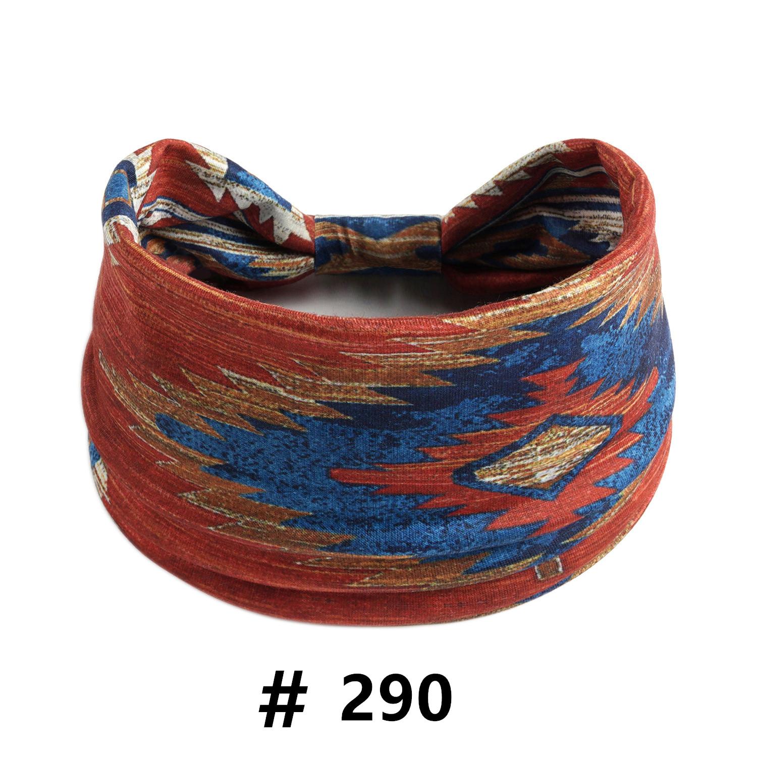 

Африканские повязки на голову в стиле бохо для женщин, широкий хлопковый тюрбан, повязка на голову с завязками, эластичные полоски, повязки для волос, бандо, спортивные повязки для тренировок, йоги, аксессуары для волос