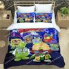Cute Cartoon Super Zings Bedding Sets Exquisite Bed Supplies Set Duvet Cover Comforter Set Bedding Set Luxury Birthday Gift026