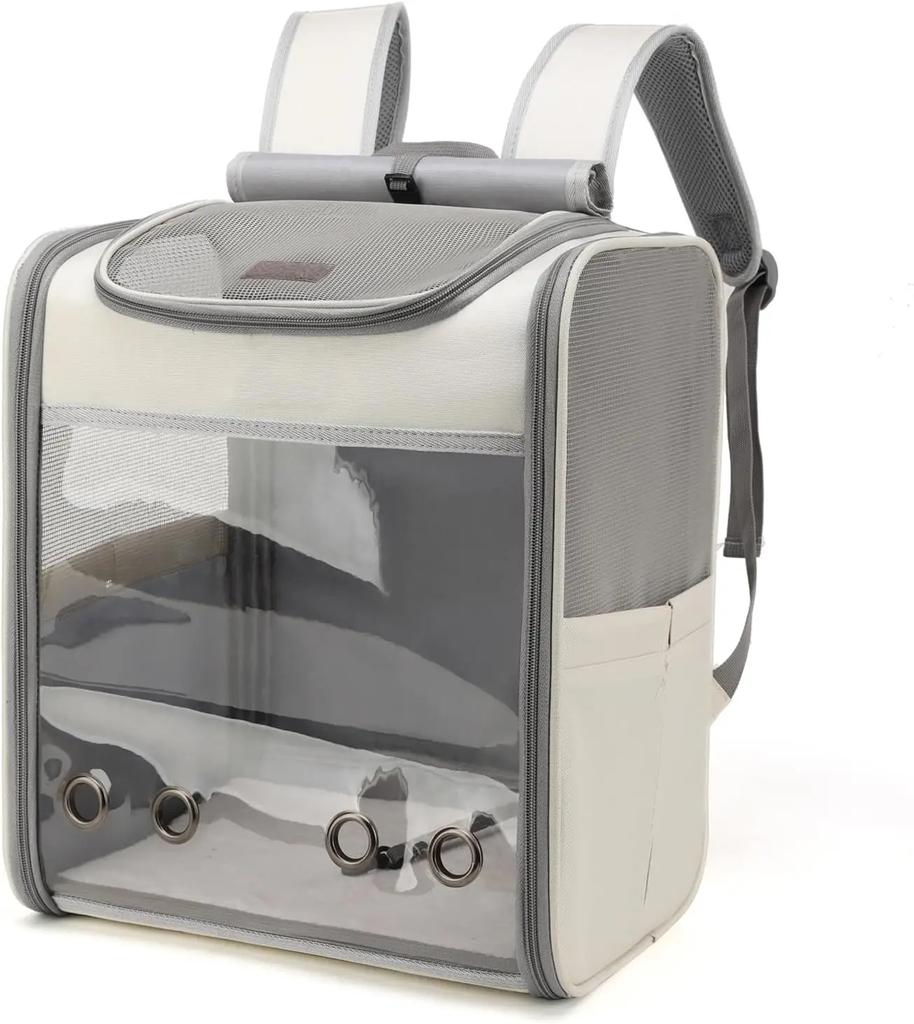 Cat Backpack Pet Supplies Out Puppy Backpack Foldable Pet Bag Large Capacity Breathable Portable Cat Backpack Dog Bag