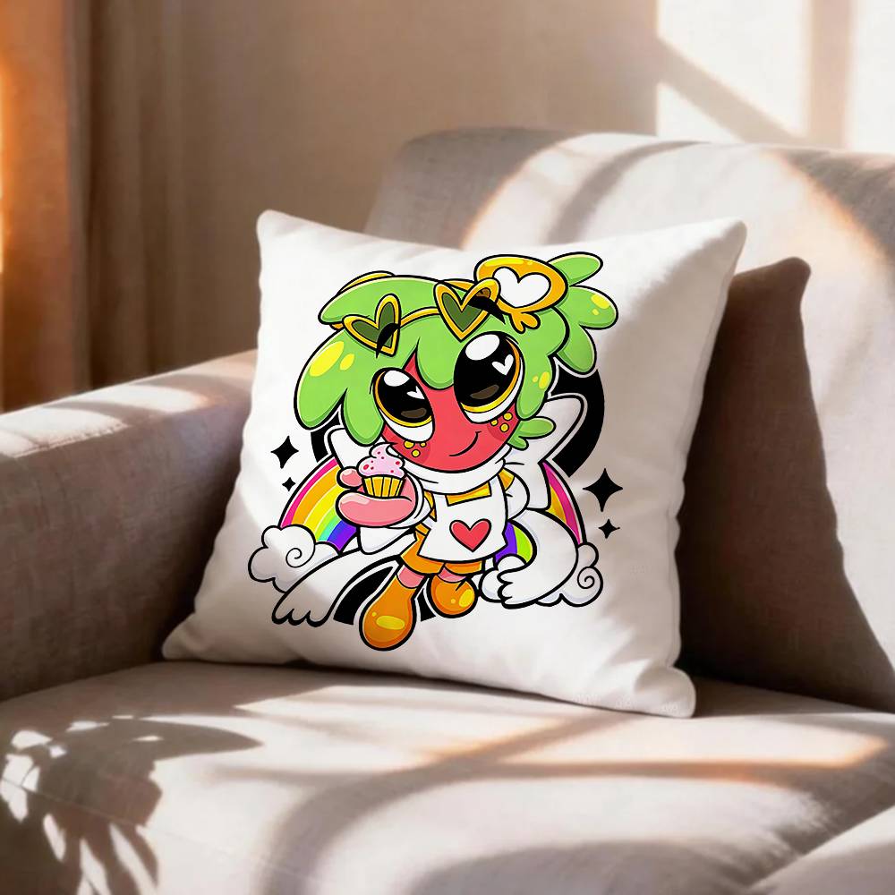 COOL SSprout DDandys WWorld   Pillow Case Pattern Printed Pillowcase For Living Room Sofa Cushion Cover