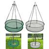 Hanging Garden Bird Feeders Seed Hoop Tray Polyester Fiber Debris Catcher Bird Feeder Cage Accessories for Outdoors