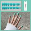 European & American Frosted Matte Press-On Ballet Nails