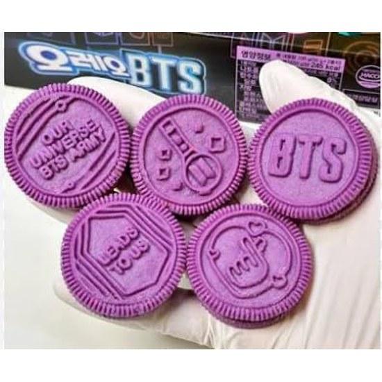 Oreo Hotteok Flavor 300g (50g6 Bags) Korean Snack BTS Design Package Food Parallel Import