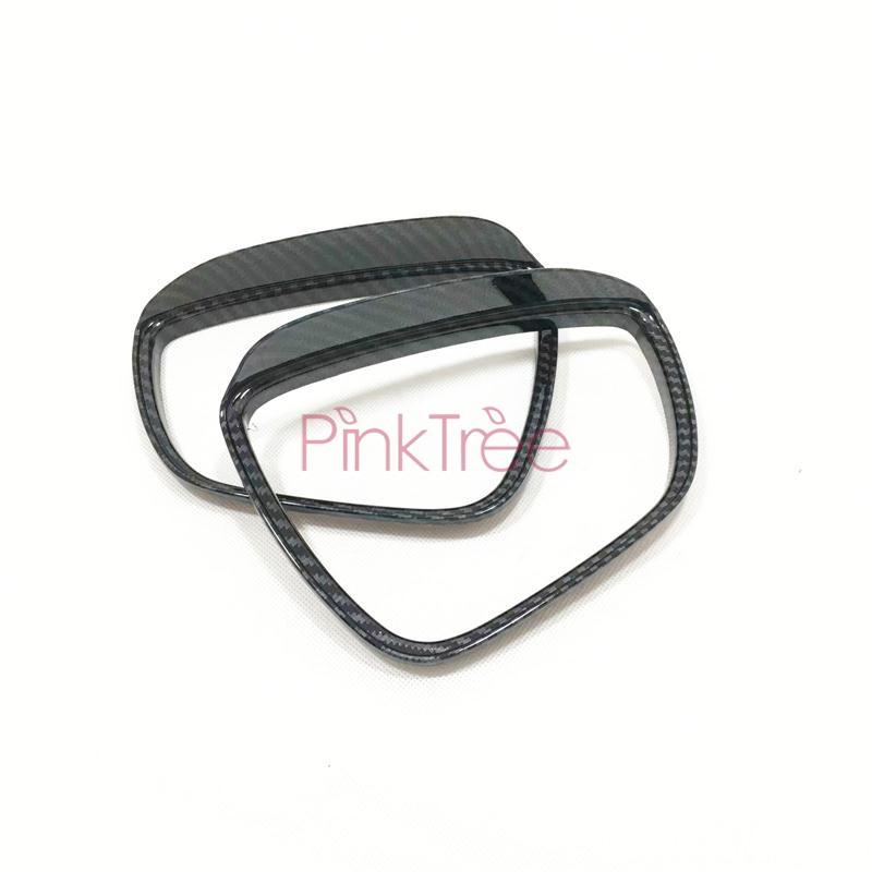 

MK4 седан, цвет углеродного волокна, хромированная дверная зеркальная крышка для Ford Focus, отделка заднего вида, автомобильный Стайлинг