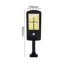 ZK30 Outdoor Spotlights LED Street Floodlight Solar Panel Lighting Lamp Road Lamp Wireless Outdoor Waterproof Road Light 20 Hour