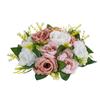 Flower Balls for Wedding Centerpieces 9.5-Inch Flower Bouquet Pink + White