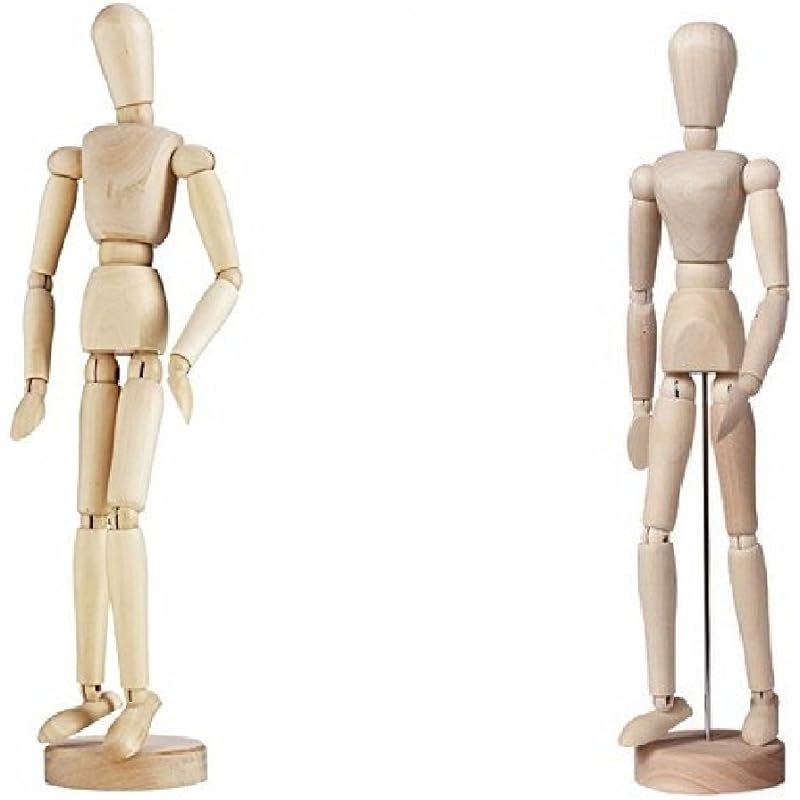 Brustro Manikins (12 Inch Male & Female)