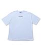 TEN PAST SEVEN Basic Logo Short Sleeve T-Shirt - White