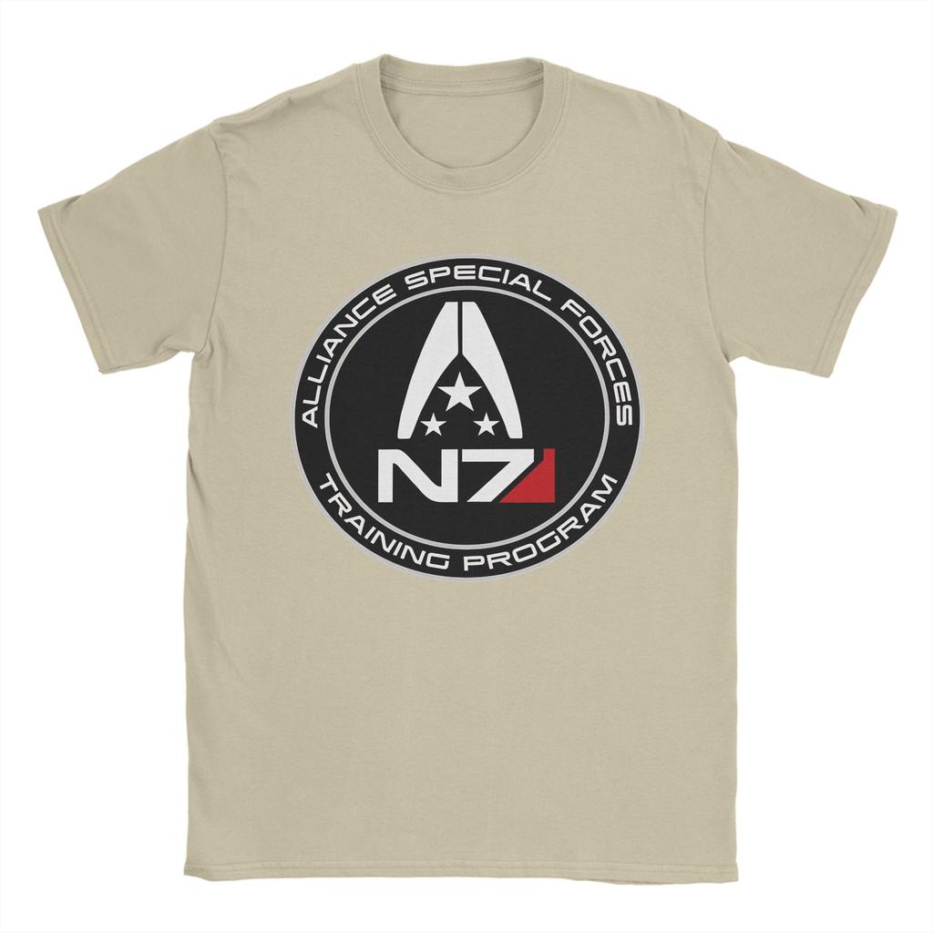 Mass Effect N7 T Shirt Beach Street Style TShirts Cotton Leisure Tee Shirt For Male Casual Top Tees
