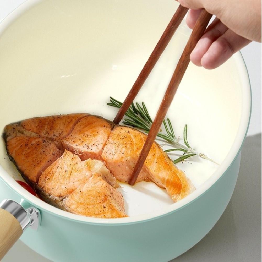 14/16cm Non Stick Pan Cooking Baby Food Pot Multi Purpose Milk Pot  Small Family
