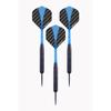 Set de 3 fléchettes - LONGFIELD DARTS - 23g - Grip antiglisse - Etui similicuir
