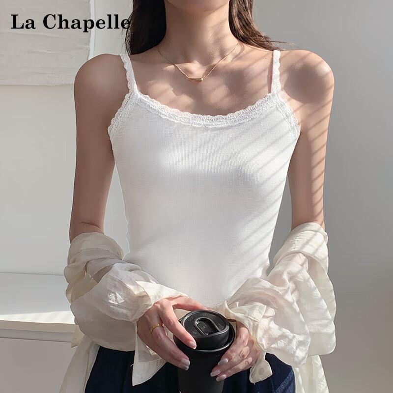 La Chapelle Women's Lace Camisole Tank Top