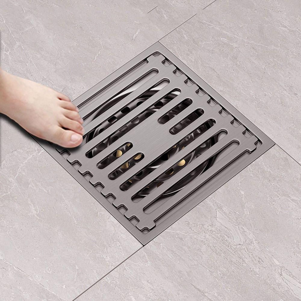 Anti-Odor Drain Valve Cover Dual Use Shower Trap Filter Bathroom Drain Plug  Shower Room