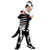 Kids Skeleton Costume Halloween Skeleton Tutu Skirt/Dinosaur Jumpsuit/Bone Onesie Outfit