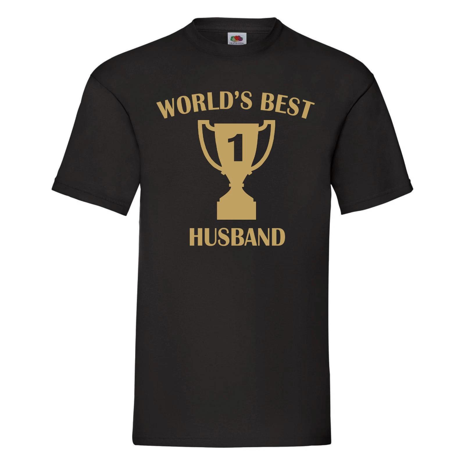 

World s Best Husband tShirt - Valentines Day Gift Husband - Funny Hubby Shirt S
