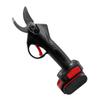 36V Cordless Electric Pruning Shears Garden Shears Tree Trimmer Branch Cutter with Lithium Battery Adapter for Gardening