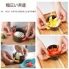 Leeneen4 Cutting Method Egg Slicer Strawberry Slicer Egg Cutter Multifunctional Mold Cutter Artifact Suitable for Slicing a Variety of Such As Boiled