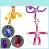 Creative And Educational Giraffe Toy With Flexible Suction Tube