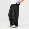 Duoduoja Summer Boys' Pure Cotton Cool-Touch Wide-Leg Casual Pants