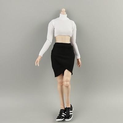 HAMRETHYPPZ 16er Maß Kostüm, 16er Maß Figurenkleidung, Weiblich, Sexy Minirock, Sekretärinnenrock, Bauchfreier Rock (Körper, Kopf, Schuhe usw.. Nicht