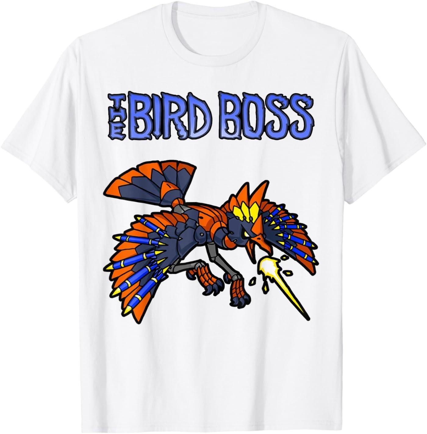 Anime Style Colorful Awesome cool Robot Bird Mecha T-Shirt L