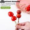 100Pcs Bamboo Skewers Barbeque Bar Tool Kitchen Cocktail Picks Disposable Bamboo Knot Skewers Fruit Forks Stick For Home Party