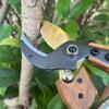 SK5 Steel Twocolor Blade Gardening Shears Bypass Pruning Scissors Heavy Duty Pruning Manual Pruning GardenTool Wood Pattern