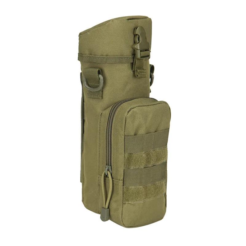 Tactical Molle Water Bottle Bag Pouch Holder Outdoor Travel Camping Hiking Cycling Fishing Hunting Water Bottle Kettle Carrier