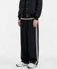 PEPPERSEASONING Wide String Track Pants [Black]