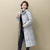 Mom's Down Jacket Women's Medium and Long Models New Winter Middle-aged Women's Middle-aged and Elderly Foreign-style Jacket