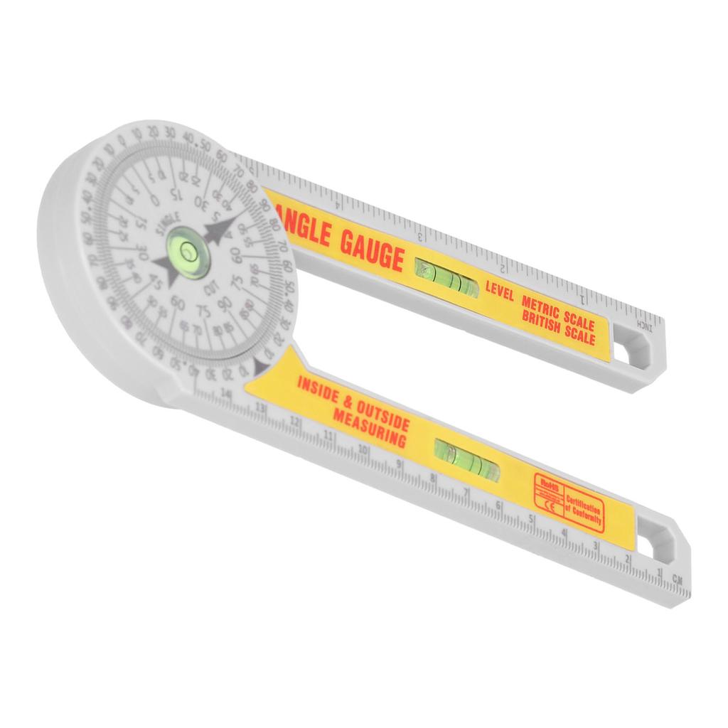 Miter Saw Protractor Angle Finder Gauge Carpenter"s Ruler Woodworking Cutting Positioner