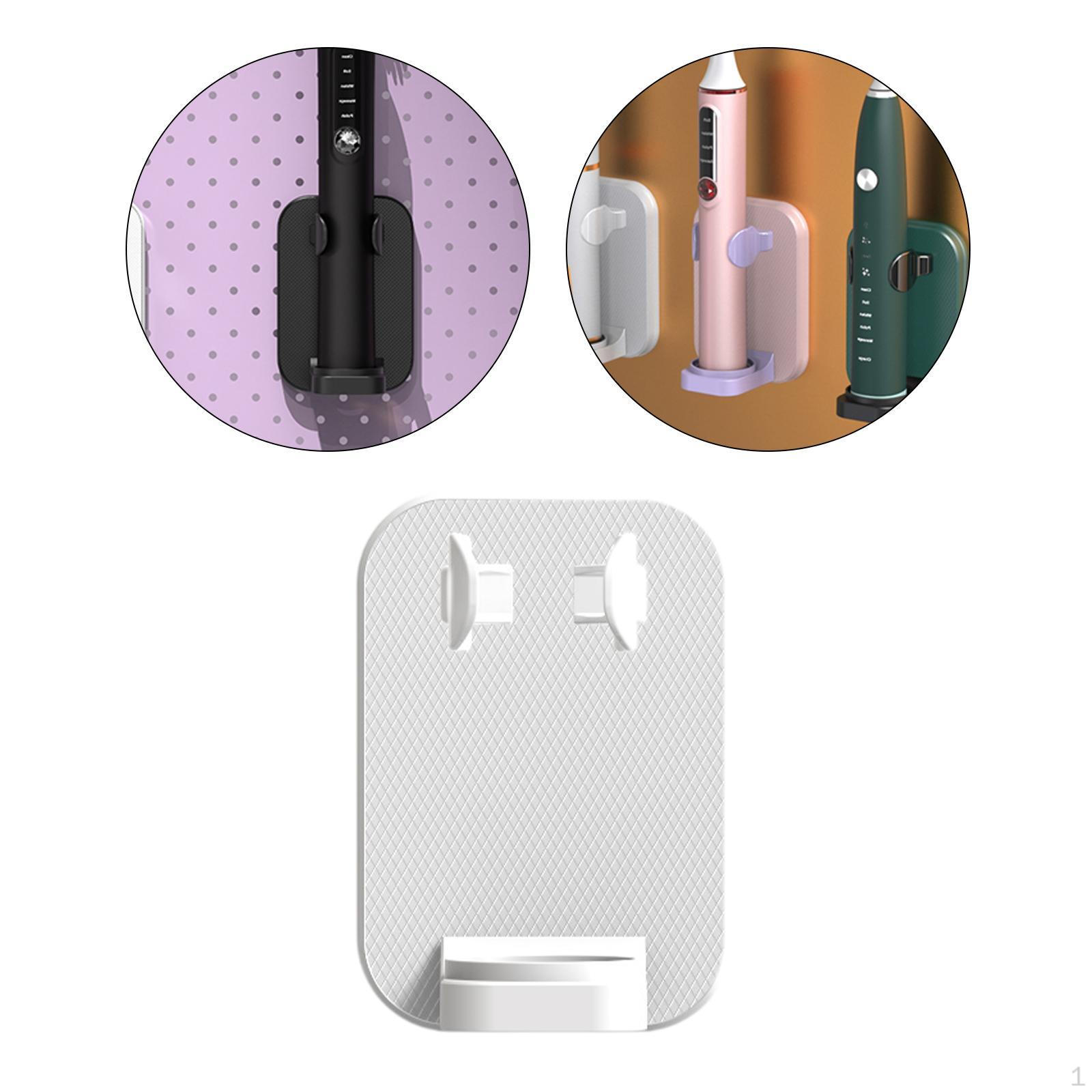 

Electric Toothbrush Holder Bathroom Accessories Lightweight Easy to Install Traceless чорний