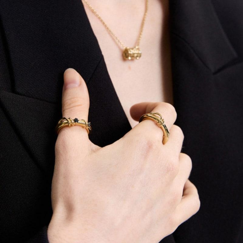 

ahjeong VINE _R. GOLD No. 12