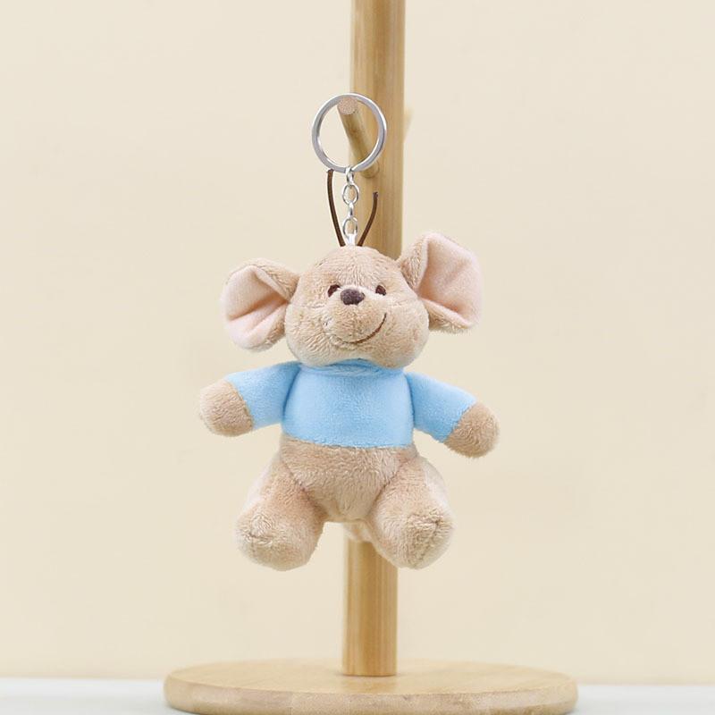 

Брелок Медведь Кенгуру Милый Мультяшный Девочка Рюкзак Декоративный Подвесной Плюшевая Кукла коричневый