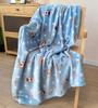 Cozy Plush Toddler Fleece Throw Blanket with Cartoon Bear Print Soft Warm Flannel for Kids  Daycare  School Use  X Inches