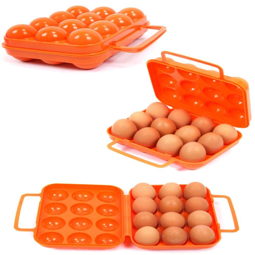 Tableware For Outdoor Camping Fridge Egg Tray Picnic Storage Case Egg Container Egg Box Egg Holder