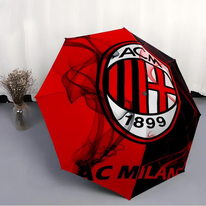 1pc A-AC Milan Umbrella, Sun Protection, And UV Shielding. It Has Eight Sturdy Ribs for Outdoor Use And Perfect As a Holiday Gift