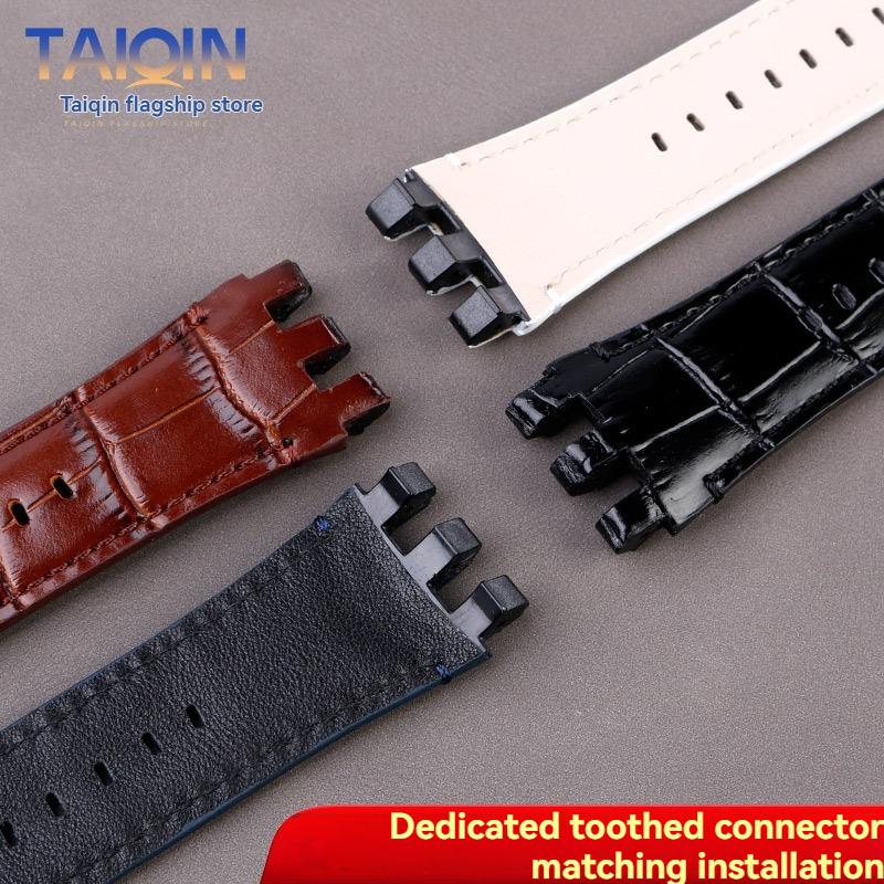 For Swatch SVGK403 SVGK407 SVGB400 SVGB402 SVGB408 Genuine Leather Watch Strap 22mm Men's Bracelet Strap Accessories