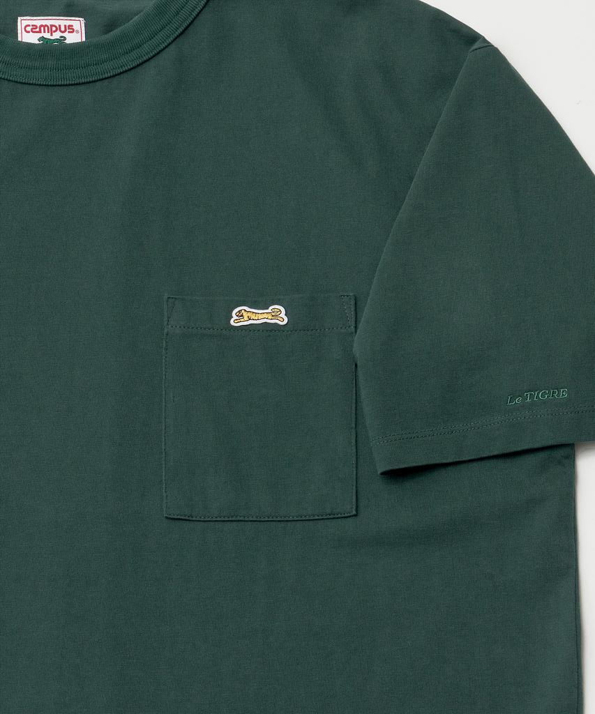 LE TIGRE Classic Pocket T-Shirt (Forest)