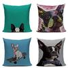 Premium Quality Boston Terrier French Bulldog Cushion Pillow Case For All Rooms