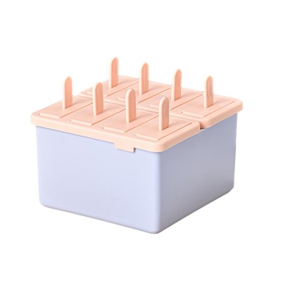 DIY Popsicle Mold with Lid BPA-free Plastic Ice Pop Maker for Homemade Treats Easy Release Dishwasher Safe Fun Summer Kitchen Tool for Kids Adults B