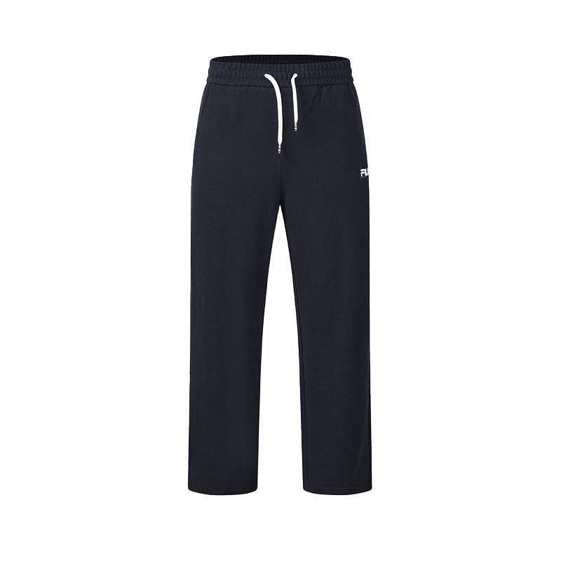 Fila Tennis Fashion Classic Minimalist Retro Casual Comfortable Loose Cotton Knitted Sports Pants Men bottoms Legendary-Blue A11M623611FNV M