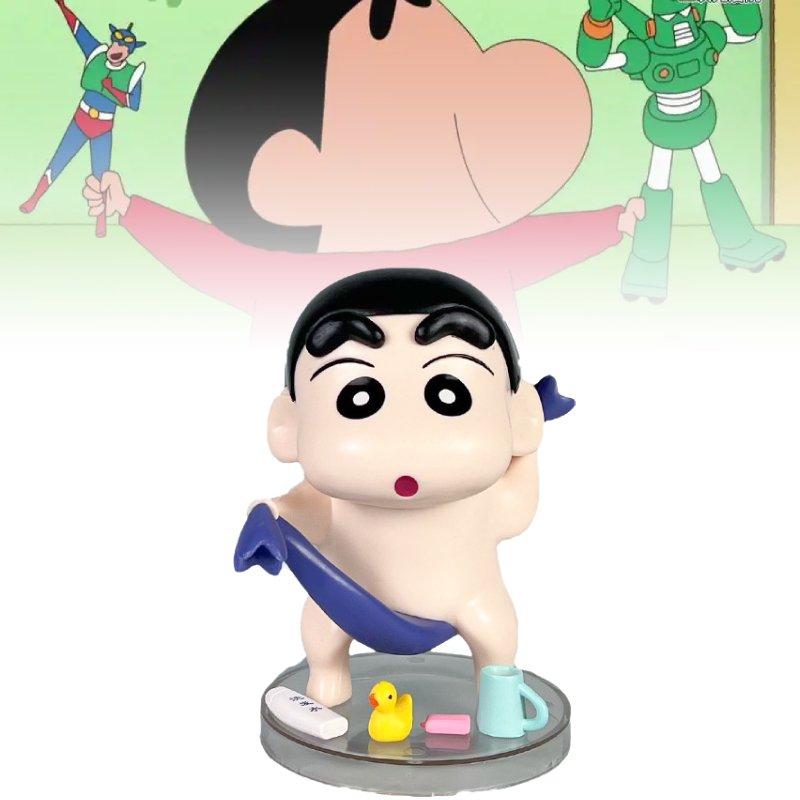 Chan Shin Crayon Take Shower Toy Doll Pvc Model Desktop Decoration Gifts Child
