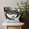 Anime Junji ItoI TomieT Horror Comics Cushion Cover Car Throw Pillow Case For Sofa Car Christmas Gift