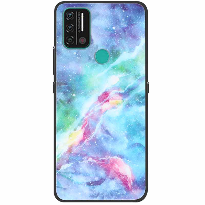 Weiche bedruckte Hülle für Umidigi A9 Pro Hülle Silikon Schutzhülle Schwarze Hüllen für Umidigi A7 Pro Niedliche Katze A9Pro A 9 A7Pro