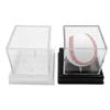 Acrylic Baseball Display Case  with Bracket Storage Box Holder Baseball Memorabilia Showcase for Golf Tennis Billiard
