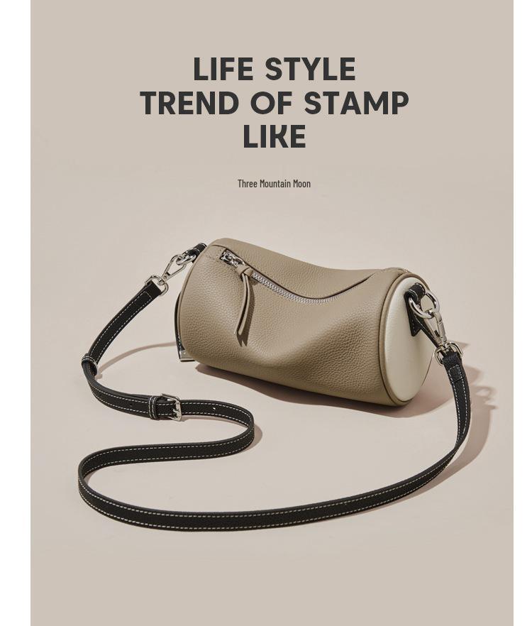 Boston Crossbody Zylindertasche 2025 - Einfache, modische Kissen-Tasche für Damen