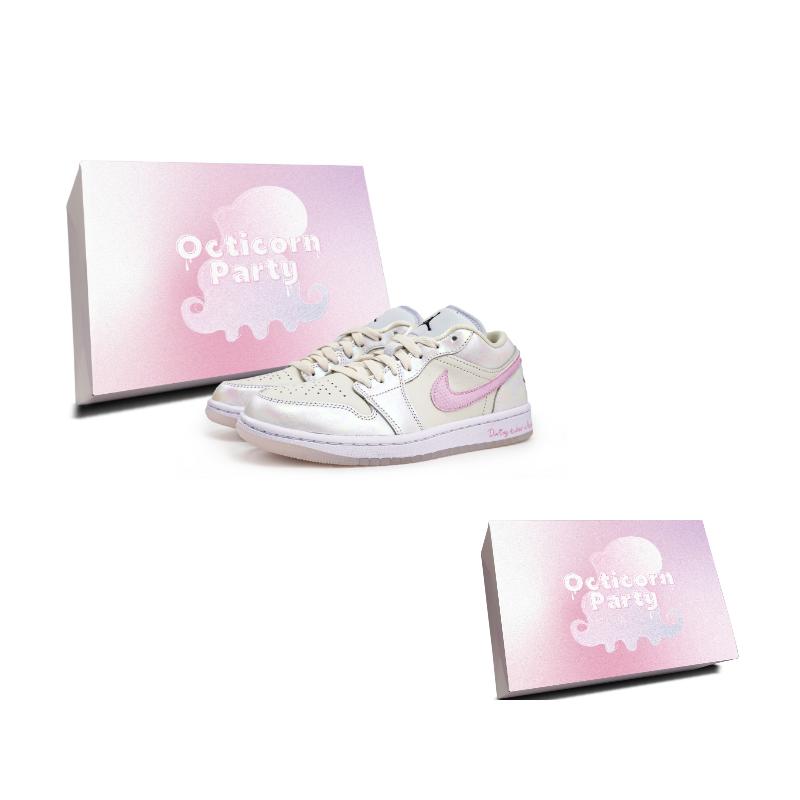 

Jordan Air Jordan 1 Vintage Basketball Shoes Women s Low Top Beige/Pink HF4080-001(Team826-S-BOX) 37.5