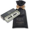 PARKER Parker Ballpoint Pen, IM, Matte Black CT, Medium, Oily Brand, Wrapping Bag, Gift Box Inclu...